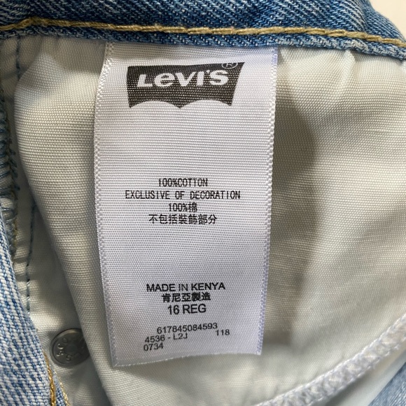 Bi-color Levi’s Strauss Girlfriend Shorty Short - Picture 4 of 4